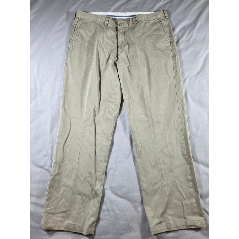 Polo Ralph Lauren Chino Pant Men 38x32 (Fits 38x29) Khaki Classic Fit Flat Front